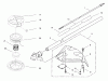 Toro 53003 - Gas Trimmer, Straight Shaft (53005), 1998 (890001-895000) Ersatzteile SHAFT AND SHIELD ASSEMBLY