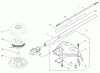 Toro 53003 - Gas Trimmer, Straight Shaft (53005), 1998 (895001-899999) Ersatzteile SHAFT AND SHIELD ASSEMBLY
