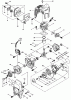 Toro 53008 - Gas Trimmer, Curved Shaft, 1999 (990001-999999) Ersatzteile ENGINE ASSEMBLY
