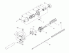 Toro 53010 - Gas Trimmer, Straight Shaft (53013), 1997 (790001-799999) Ersatzteile CLUTCH AND HANDLE ASSEMBLY