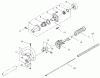 Toro 53010 - Gas Trimmer, Straight Shaft (53013), 1998 (895001-899999) Ersatzteile CLUTCH AND HANDLE ASSEMBLY