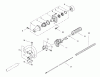 Toro 53011 - Gas Trimmer, Straight Shaft (53005), 1997 (790001-799999) Ersatzteile CLUTCH AND HANDLE ASSEMBLY