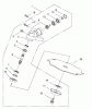 Toro 53020 - 10" Brush Cutter, Straight Shaft (53024), 1998 (890001-895000) Ersatzteile GEARCASE ASSEMBLY