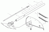 Toro 53020 - 10" Brush Cutter, Straight Shaft (53024), 1998 (890001-895000) Ersatzteile SHAFT ASSEMBLY