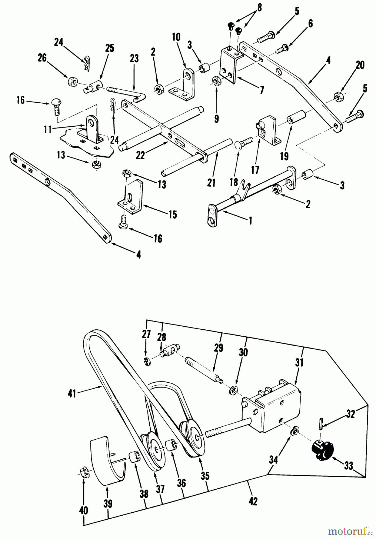 Toro Neu Mowers, Deck Assembly Only 05-42MR01 - Toro 42