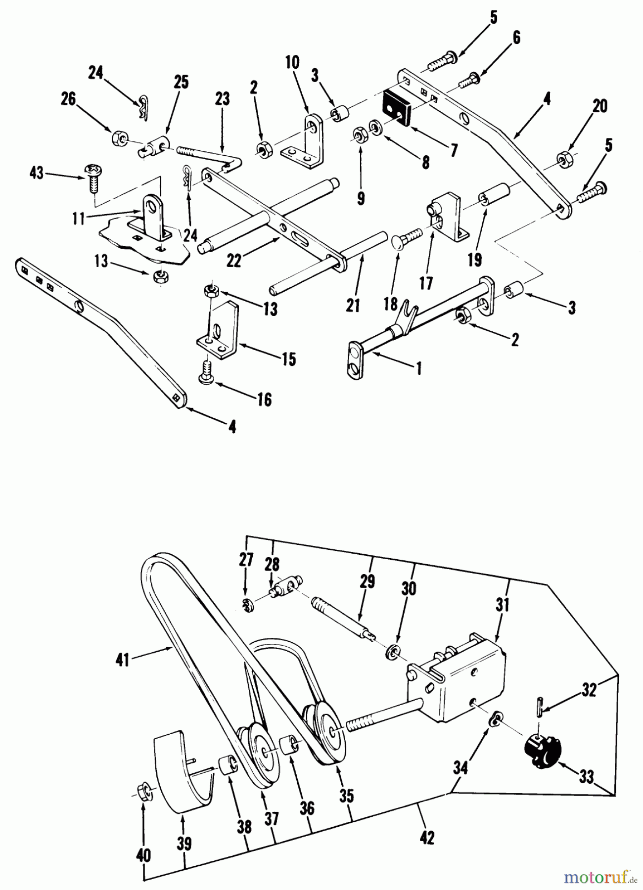 Toro Neu Mowers, Deck Assembly Only 05-36MR01 - Toro 36