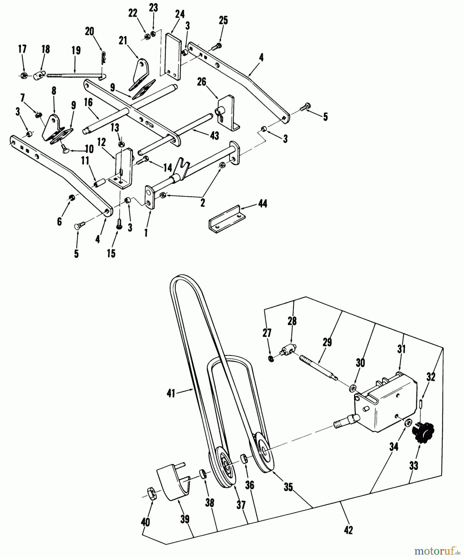 Toro Neu Mowers, Deck Assembly Only 05-36MR01 - Toro 36