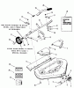 Toro B5-36MR01 - 36" Rear Discharge Mower, 1983 Ersatzteile REAR AND SIDE DISCHARGE MOWERS-36 IN.(92 CM) VEHICLE IDENTIFICATION NUMBERS 05-36MR02,05-36MS02 #1