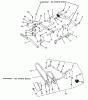 Toro 05-42MS04 - 42" Side Discharge Mower, 300 and 400 Series, 1985 Ersatzteile REAR DISCHARGE MOWER-42 IN.(107 CM) (VEHICLE IDENTIFICATION NUMBER 05-42MR03) #2