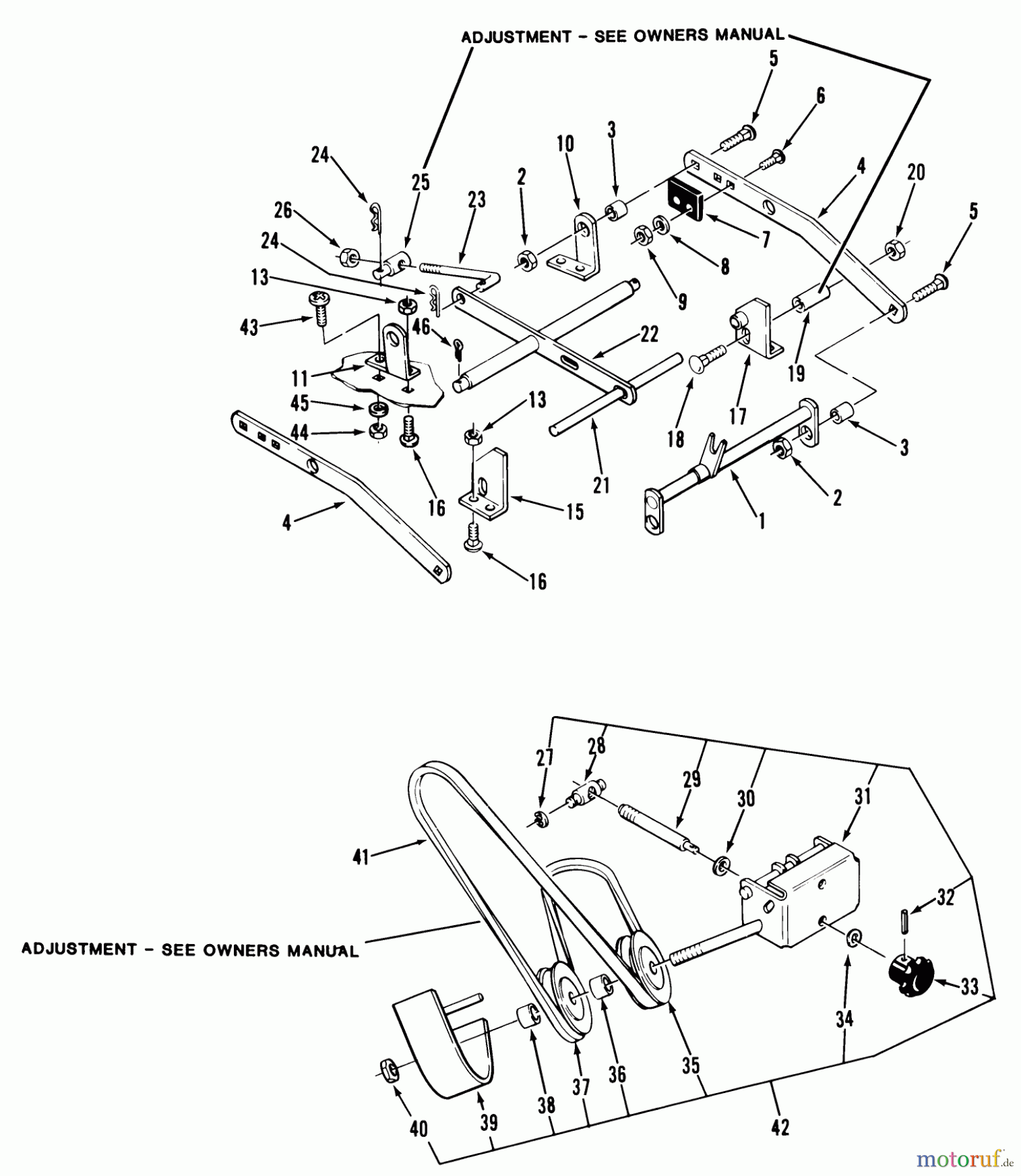 Toro Neu Mowers, Deck Assembly Only 05-48MS05 - Toro 48