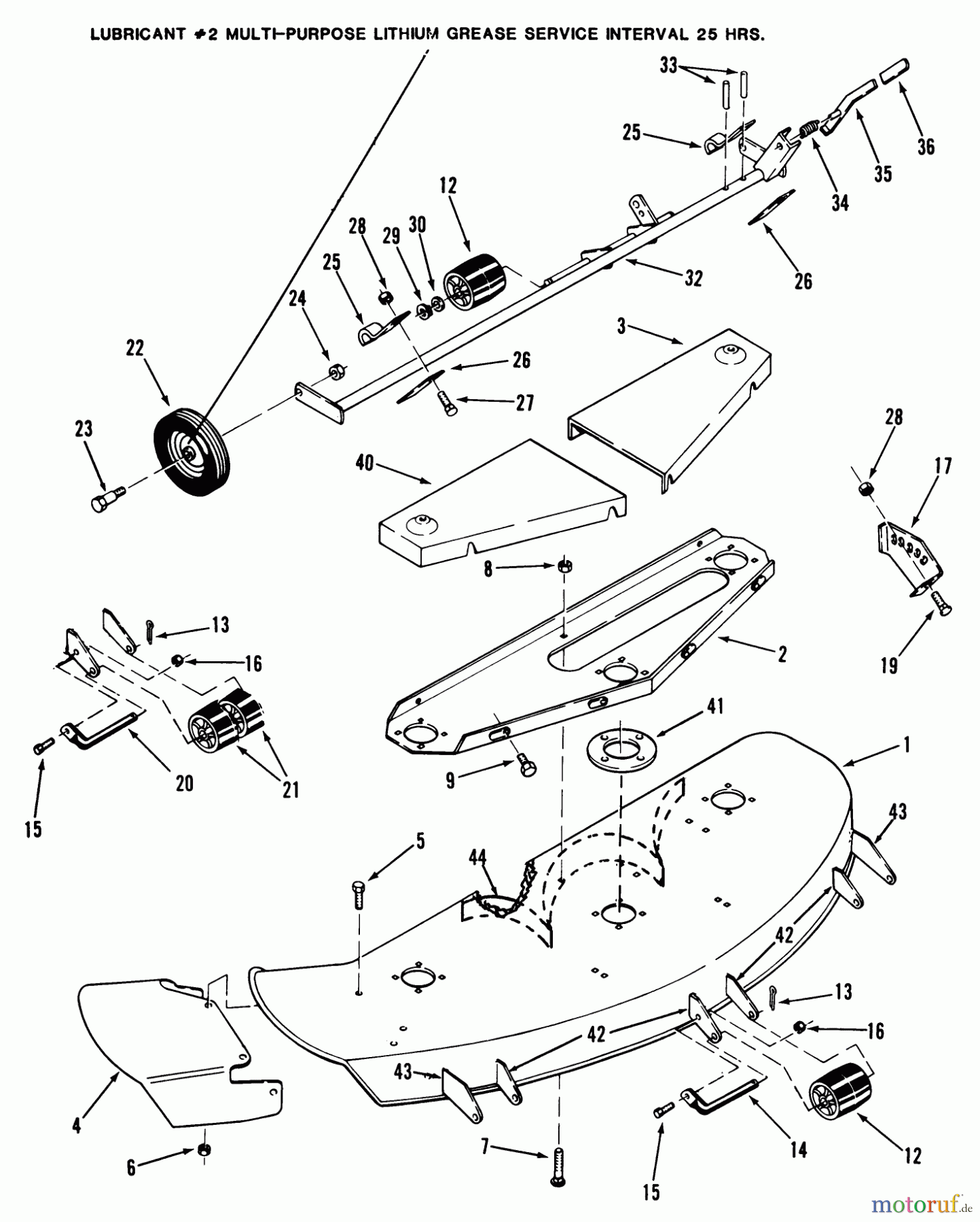 Toro Neu Mowers, Deck Assembly Only 05-48SC01 - Toro 48