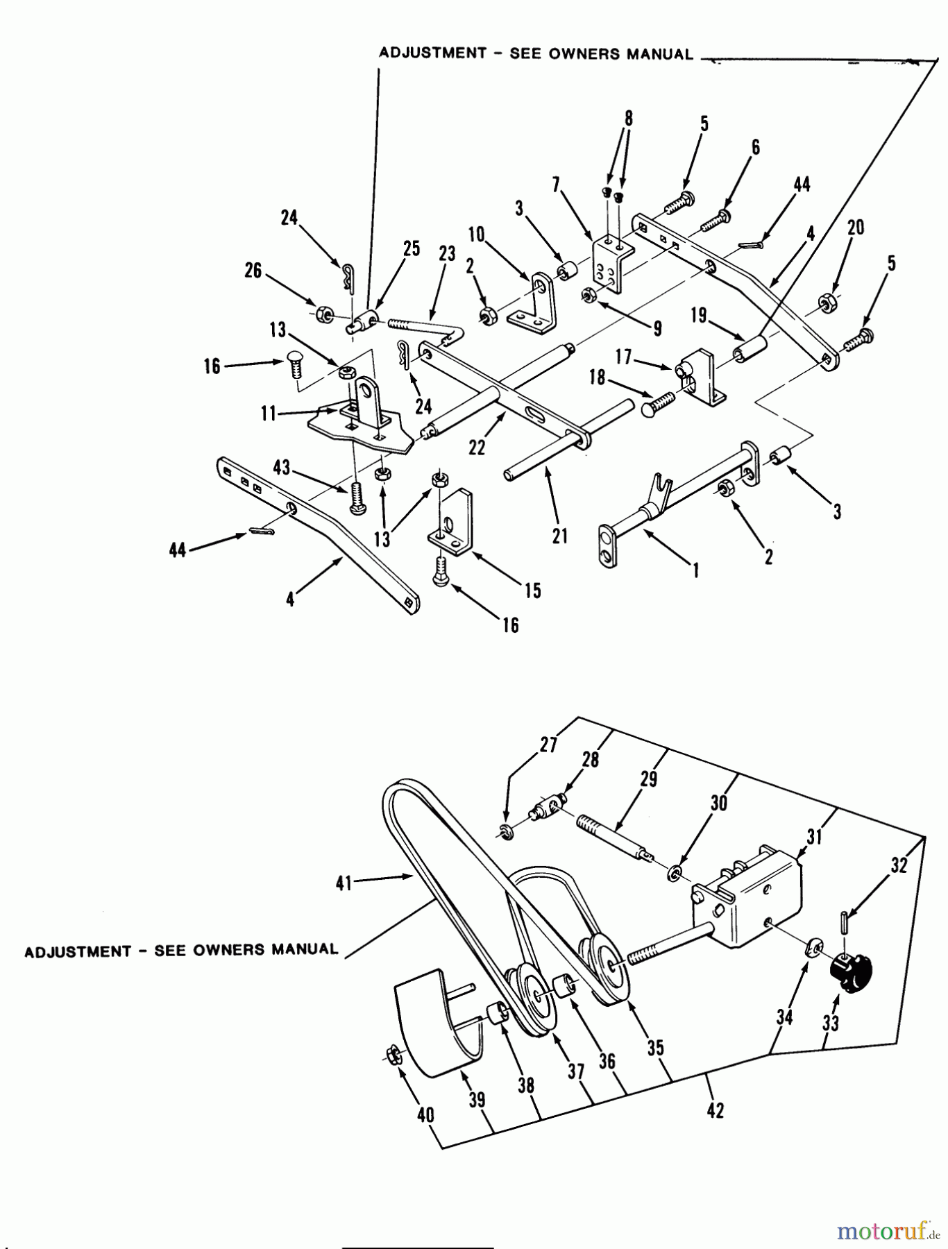 Toro Neu Mowers, Deck Assembly Only 15-42SC02 - Toro 42
