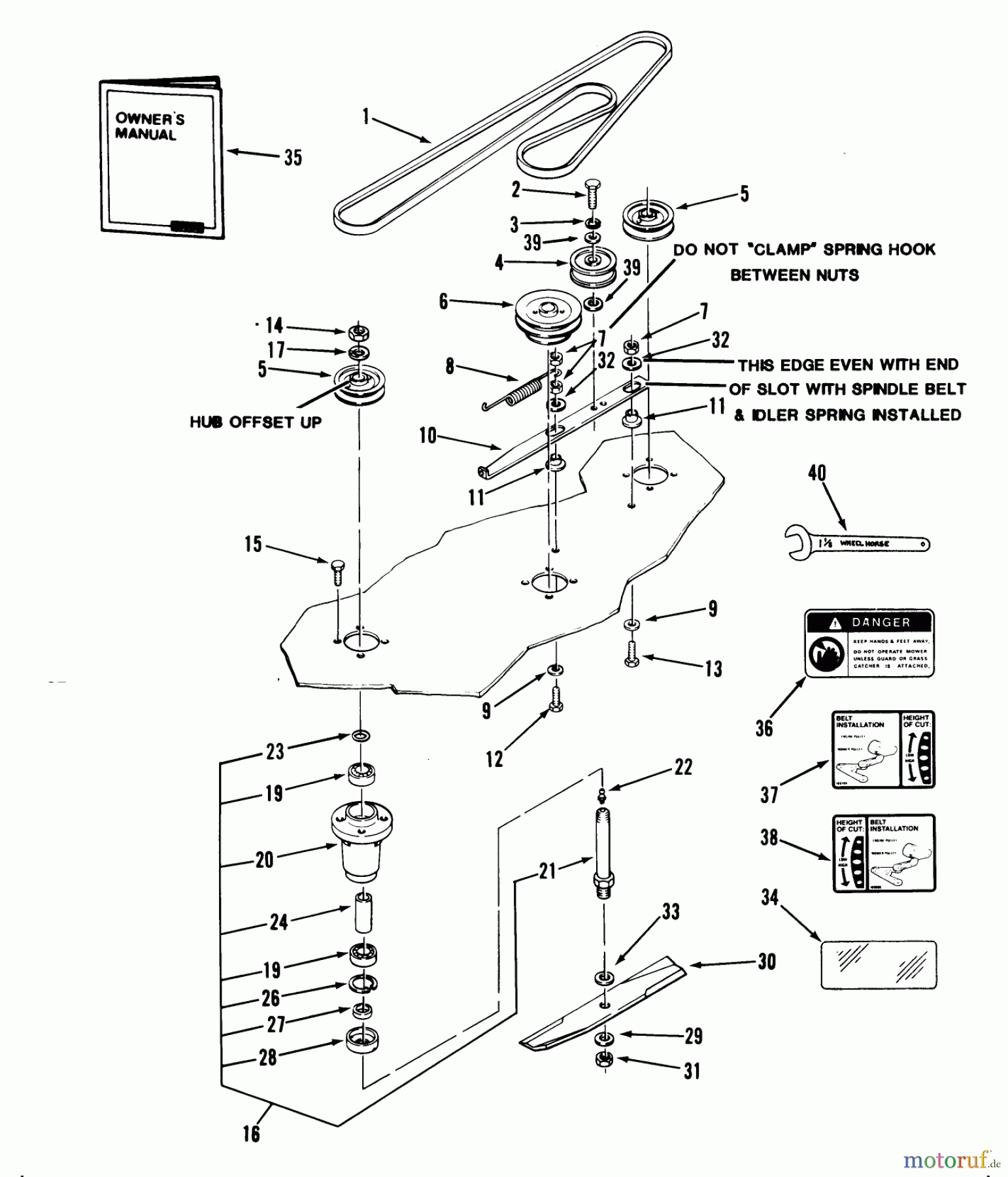 Toro Neu Mowers, Deck Assembly Only 15-48SC02 - Toro 48