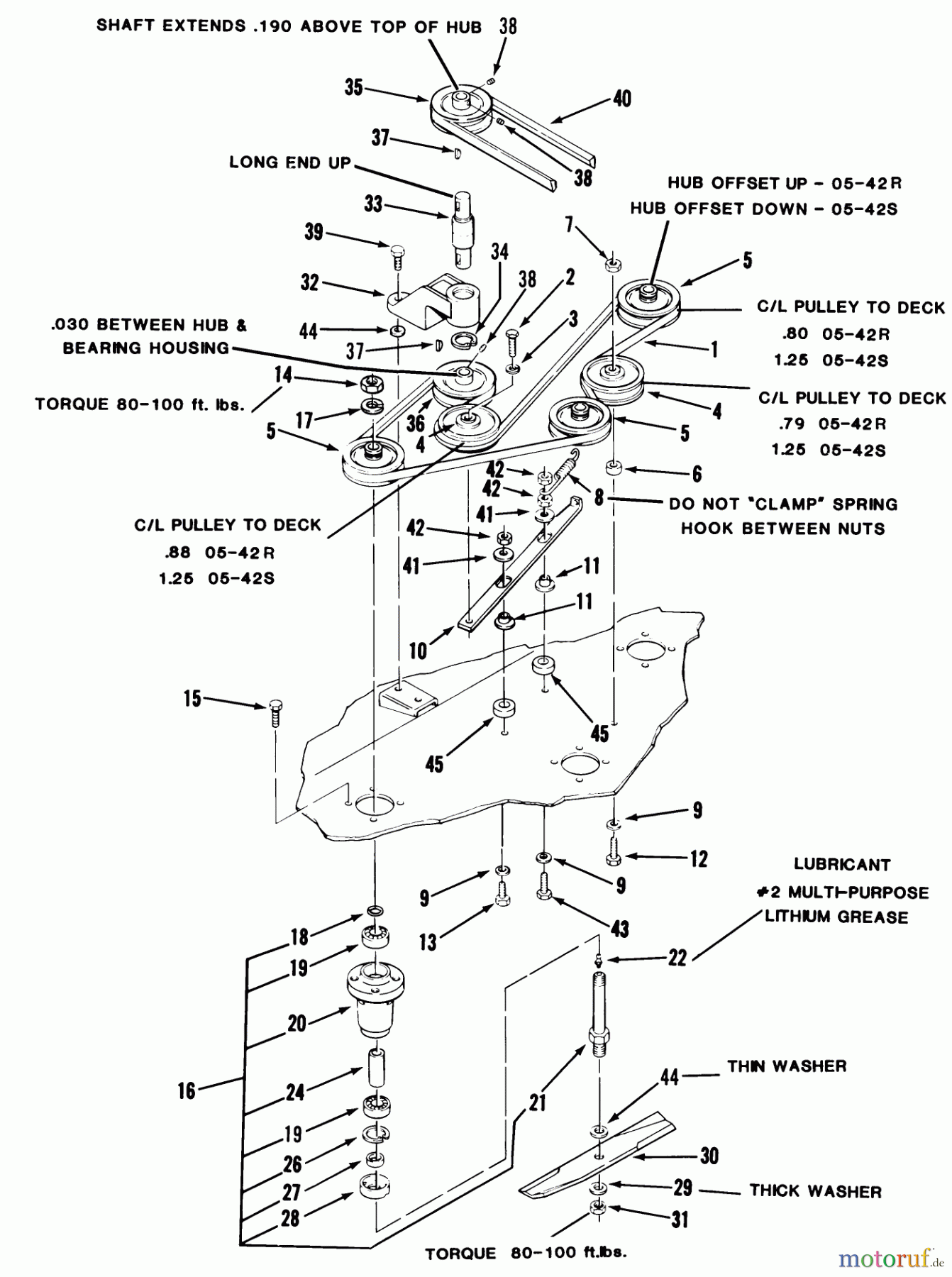 Toro Neu Mowers, Deck Assembly Only 05-37SK01 - Toro 37