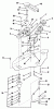 Toro B5-42XR01 - 42" Rear Discharge Mower, 1983 Ersatzteile REAR AND SIDE DISCHARGE MOWERS-42 IN. (107 CM)(VEHICLE IDENTIFICATION NUMBER 05-42SB01) #2